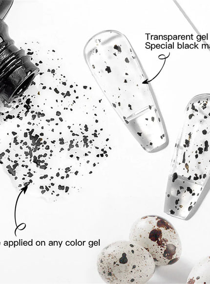 KissICON Q49697 Eggshell Gel Nail Polish Semi Permanent Soak Off