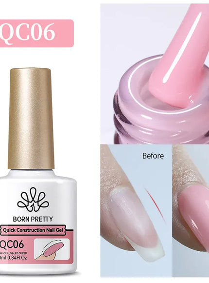 KissICON QC-06 KissIcon Born Pretty Base and Top Coat Gel