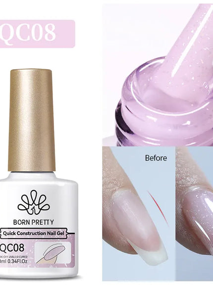KissICON QC-08 KissIcon Born Pretty Base and Top Coat Gel