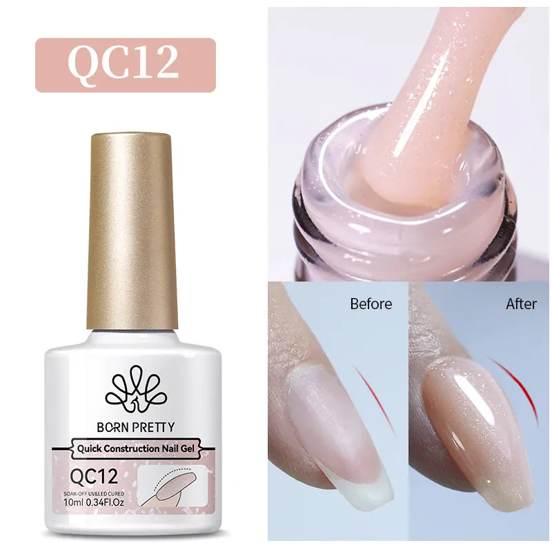 KissICON QC-12 KissIcon Born Pretty Base and Top Coat Gel