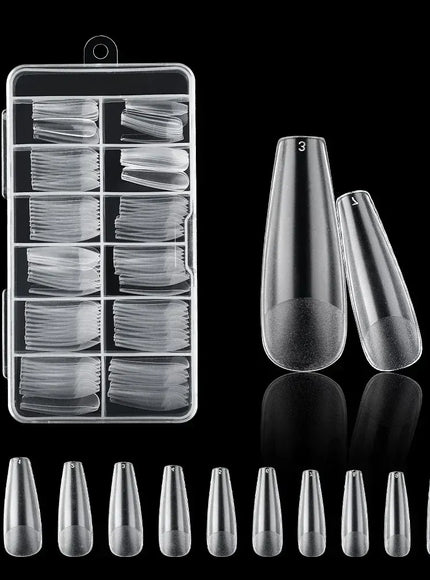 KissICON QSW09 Nail Art Press On Nails Gel Tips 120Pcs