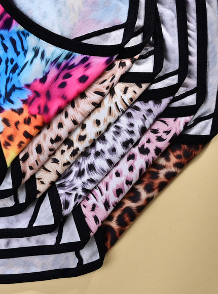 KissICON Quickdry Leopard Dance Briefs – 6pk Curve