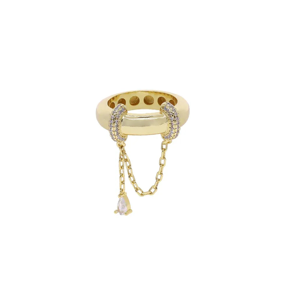 KissICON R612 / 5 Kissicon Bling CZ Multi Stacking Ring – Hypoallergenic