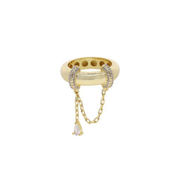 KissICON R612 / 5 Kissicon Bling CZ Multi Stacking Ring – Hypoallergenic