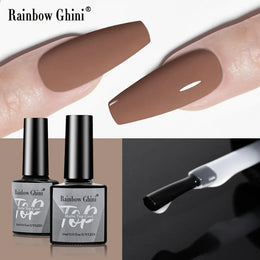 KissICON Rainbow Ghini 10ml matte top coat gel Nail