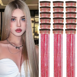 KissICON Red / 20inch KissIcon 18Pcs Hair Clips 20Inch - Heat Resistant