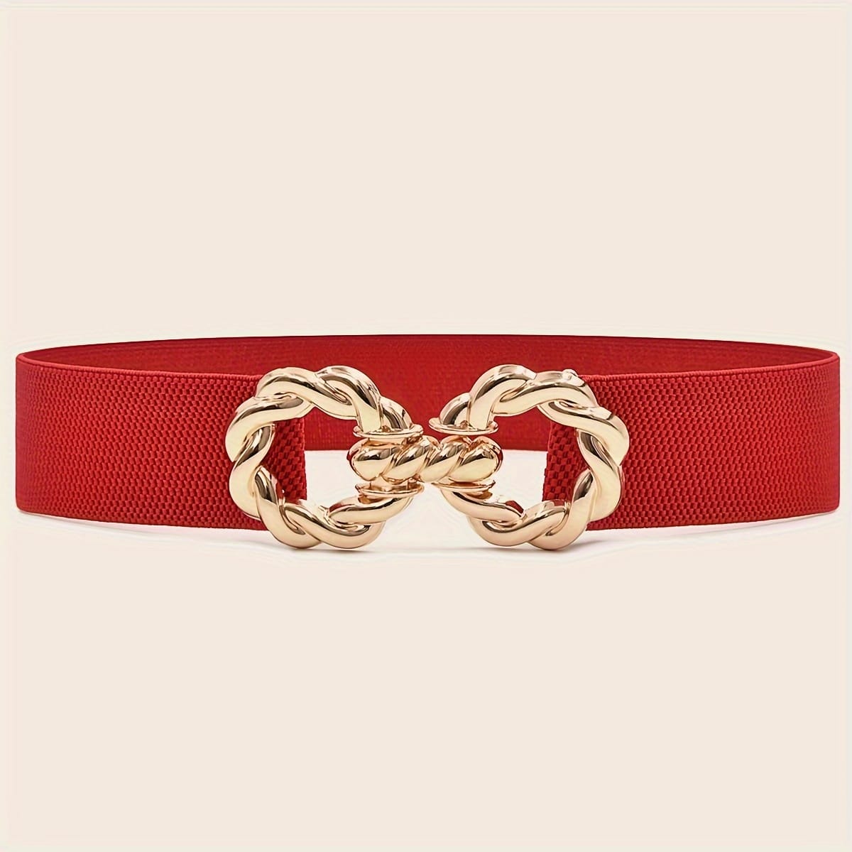 jkthpu-45 Red / 2XL Chic Slimming Elastic Waist Belt Versatile for Any Style