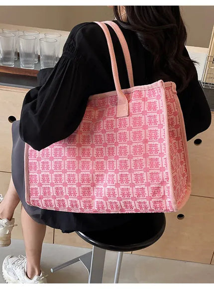 KissICON Red Bridal Tote – Wedding Work Purse