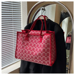 KissICON Red Bridal Tote – Wedding Work Purse