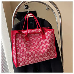 KissICON Red Bridal Tote – Wedding Work Purse