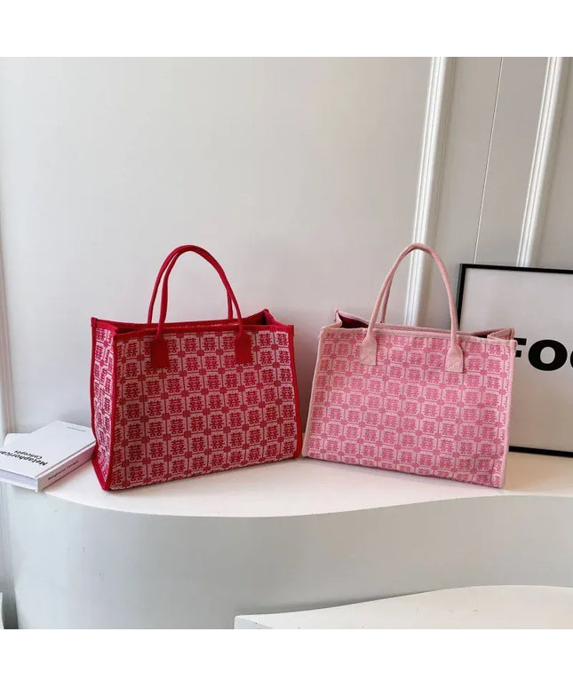 KissICON Red Bridal Tote – Wedding Work Purse