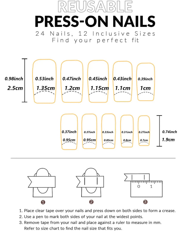 KissICON Red 💋 Christmas Pink Press On Nails 24Pc Medium