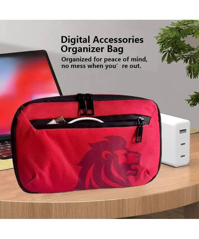 KissICON Red Data Cable Digital Storage Charger Power Bank