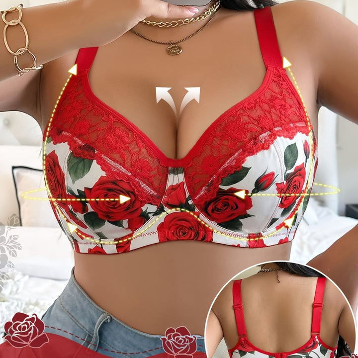 Valentine's Day Plus-size Women's Lingerie – Rose