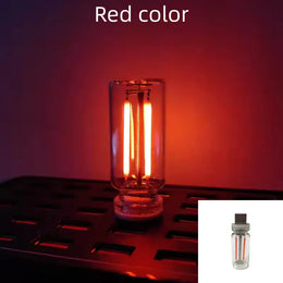 KissICON red Halloween DecorAITHEA Led Glass Light  Usb Night Light Bulb Touch Dimming Usb Night Light For Car Interior Bedroom Home Decor