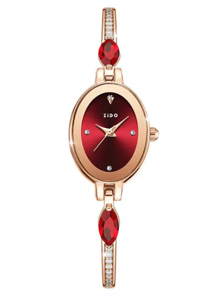 KissICON Red Kiss Icon UTHAI L96 Womens Watch Waterproof Crystal