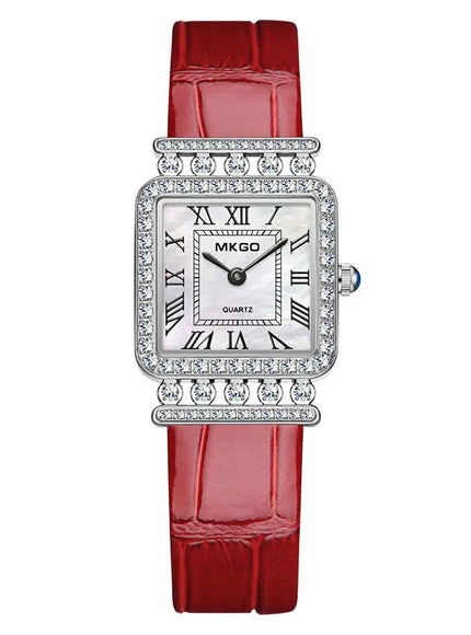 KissICON red KissIcon UTHAI L85 Womens Watch Fritillaria Dial -