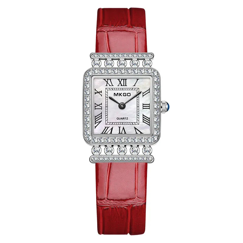 KissICON red KissIcon UTHAI L85 Womens Watch Fritillaria Dial -