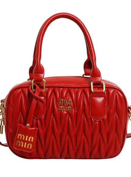 KissICON Red Small Square Multi-way Shoulder Crossbody – Daily Use Hand