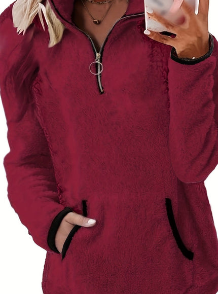 jkthpu-45 Red / UK 18 Plus Size, Women's Plus Size Spring Autumn Winter