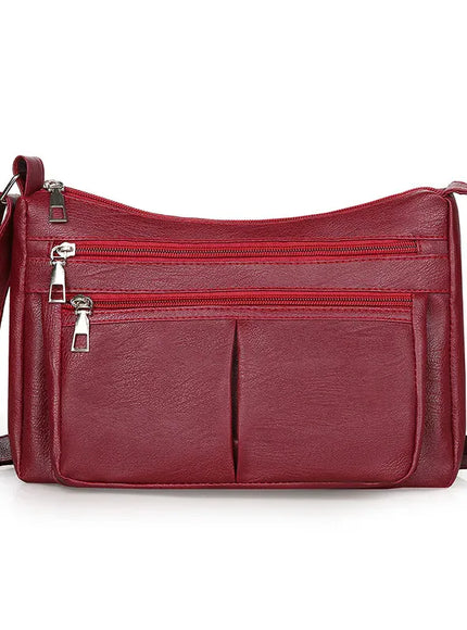 KissICON Red Women's Trend Handbags Designer Brand Shoulder Bags