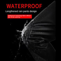 KissICON Reflective Motorcycle Rain Suit Full Body Storm Protection