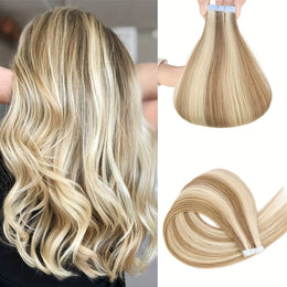 KissICON Remy Straight Tape In Hair Extensions 18 26