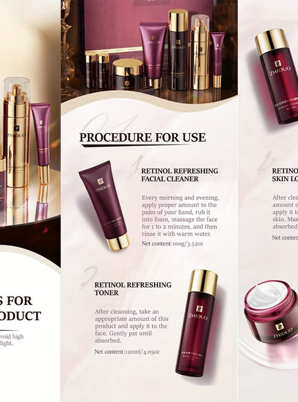 KissICON Retinol 13-piece set KissIcon Retinol Skincare Set - Gentle Anti Aging