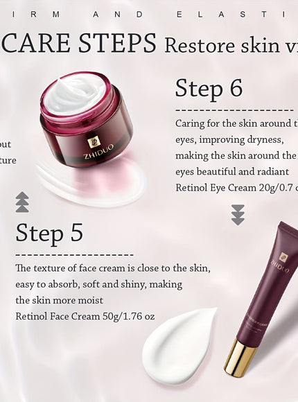 KissICON Retinol 13-piece set KissIcon Retinol Skincare Set - Gentle Anti Aging