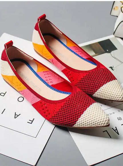 KissICON Retro Elegant Flat Shoes Women 2021 Spring Autumn
