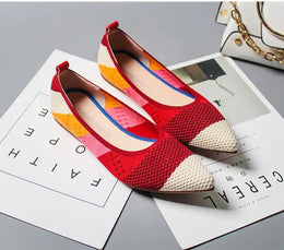 KissICON Retro Elegant Flat Shoes Women 2021 Spring Autumn