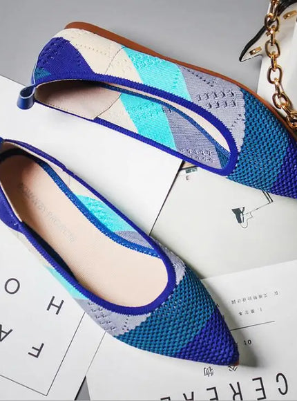 KissICON Retro Elegant Flat Shoes Women 2021 Spring Autumn
