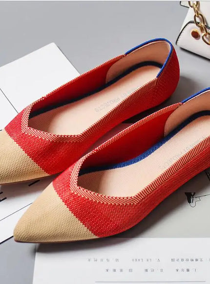 KissICON Retro Elegant Flat Shoes Women 2021 Spring Autumn