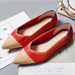 KissICON Retro Elegant Flat Shoes Women 2021 Spring Autumn