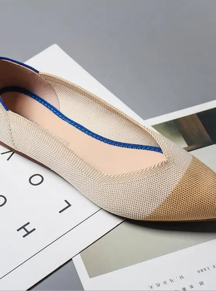 KissICON Retro Elegant Flat Shoes Women 2021 Spring Autumn