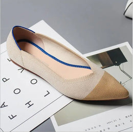 KissICON Retro Elegant Flat Shoes Women 2021 Spring Autumn
