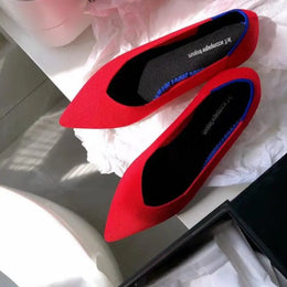 KissICON Retro Elegant Flat Shoes Women 2021 Spring Autumn