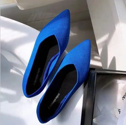 KissICON Retro Elegant Flat Shoes Women 2021 Spring Autumn
