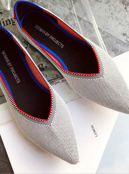 KissICON Retro Elegant Flat Shoes Women 2021 Spring Autumn