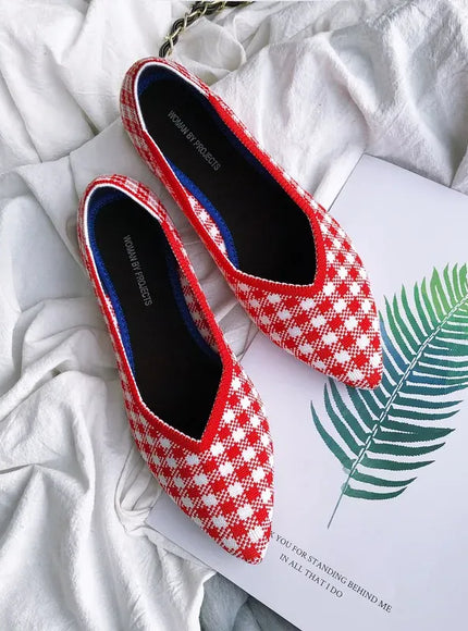 KissICON Retro Elegant Flat Shoes Women 2021 Spring Autumn