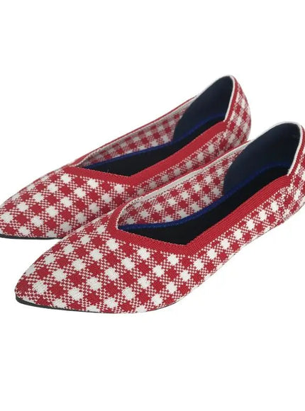 KissICON Retro Elegant Flat Shoes Women 2021 Spring Autumn