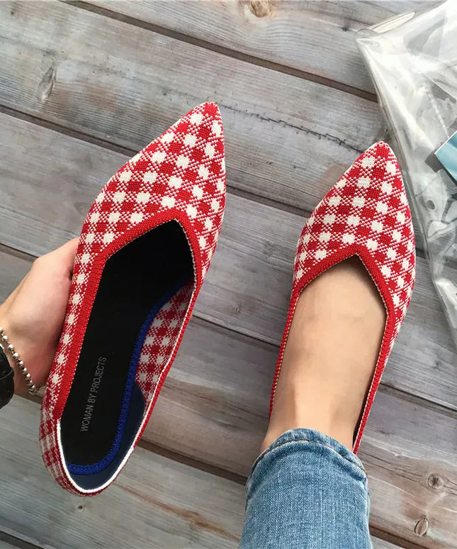 KissICON Retro Elegant Flat Shoes Women 2021 Spring Autumn