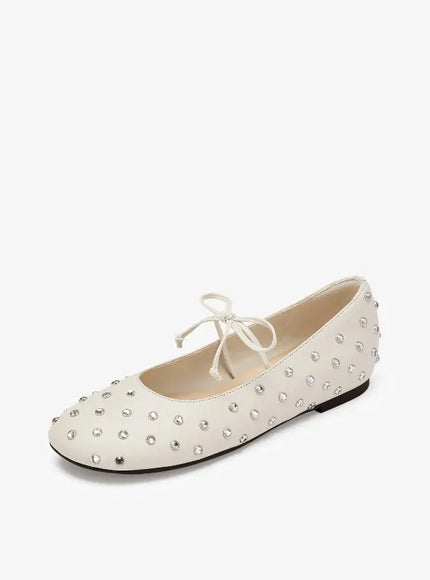 KissICON Retro Flat Shoes for Women Spring and Autumn