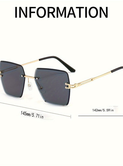 jkthpu-45 Retro Large Frame Fashion Glasses Chic Style