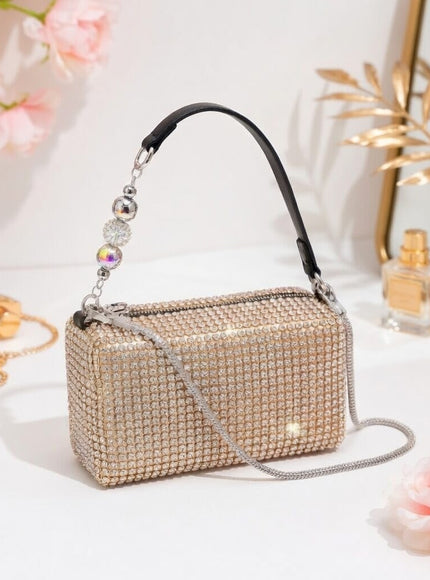 jkthpu-45 Rhinestone Crossbody Bag Chic Evening Style for Any Occasion