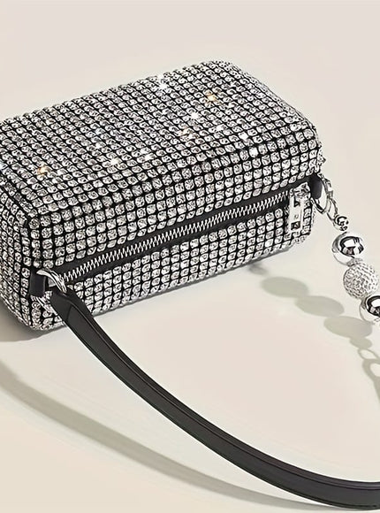 jkthpu-45 Rhinestone Crossbody Bag Chic Evening Style for Any Occasion