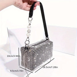 jkthpu-45 Rhinestone Crossbody Bag Chic Evening Style for Any Occasion