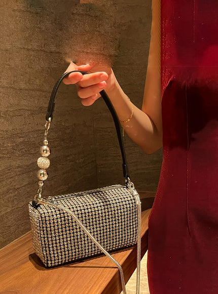 jkthpu-45 Rhinestone Crossbody Bag Chic Evening Style for Any Occasion