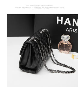 KissICON Rhombic Chain Small Fragrant Wind Messenger Shoulder