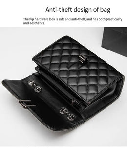 KissICON Rhombic Chain Small Fragrant Wind Messenger Shoulder